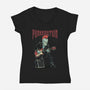 Punkenstein-Womens-V-Neck-Tee-P1yu5h