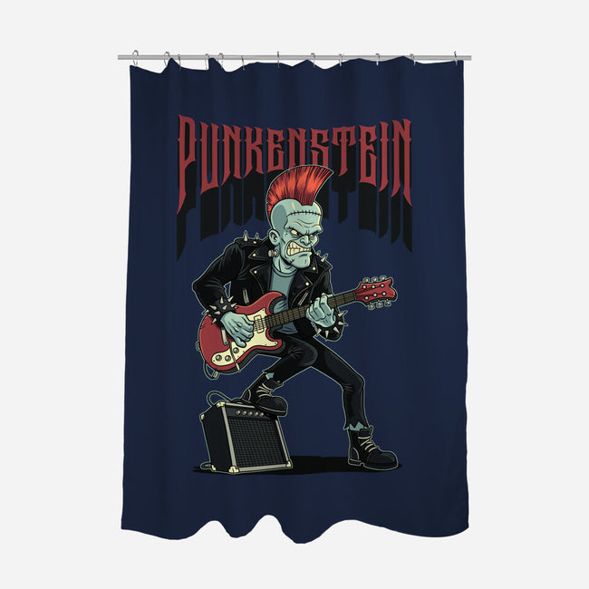 Punkenstein-None-Polyester-Shower Curtain-P1yu5h