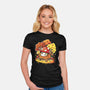 Mushrooms-Womens-Fitted-Tee-Vallina84