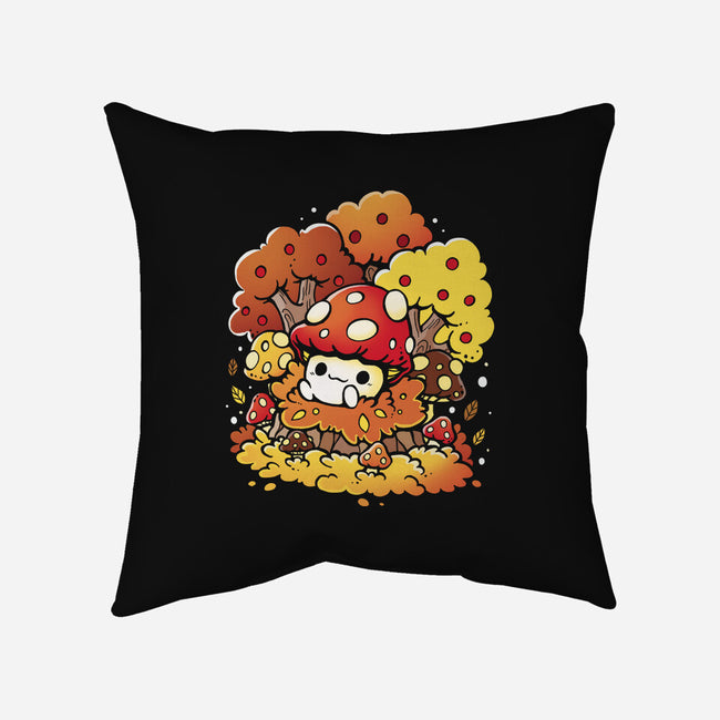 Mushrooms-None-Removable Cover w Insert-Throw Pillow-Vallina84