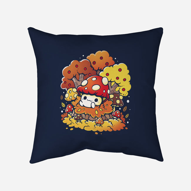 Mushrooms-None-Removable Cover w Insert-Throw Pillow-Vallina84