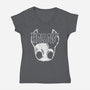 Hollow-Womens-V-Neck-Tee-demonigote
