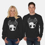Hollow-Unisex-Crew Neck-Sweatshirt-demonigote