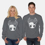 Hollow-Unisex-Crew Neck-Sweatshirt-demonigote
