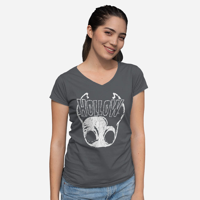 Hollow-Womens-V-Neck-Tee-demonigote