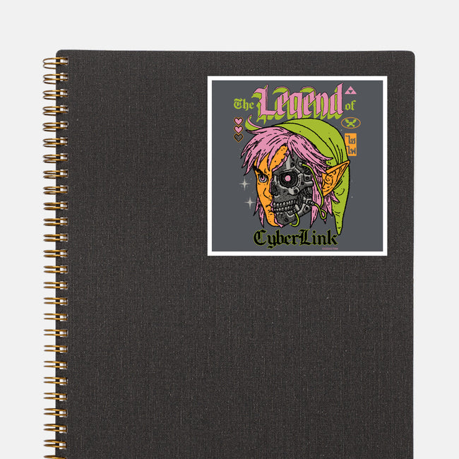 The Legend Of CyberLink-None-Glossy-Sticker-Hafaell
