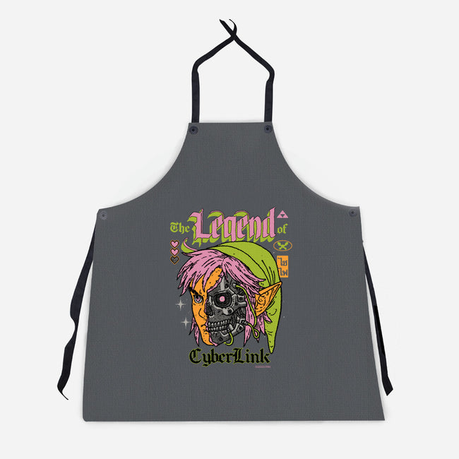 The Legend Of CyberLink-Unisex-Kitchen-Apron-Hafaell