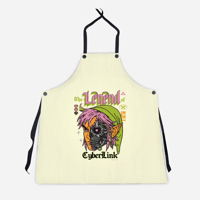 The Legend Of CyberLink-Unisex-Kitchen-Apron-Hafaell