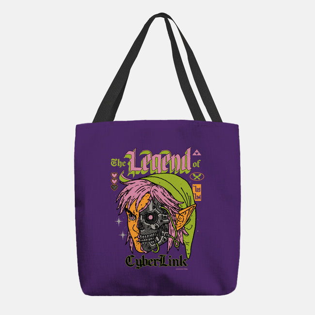 The Legend Of CyberLink-None-Basic Tote-Bag-Hafaell