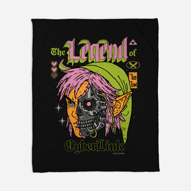 The Legend Of CyberLink-None-Fleece-Blanket-Hafaell