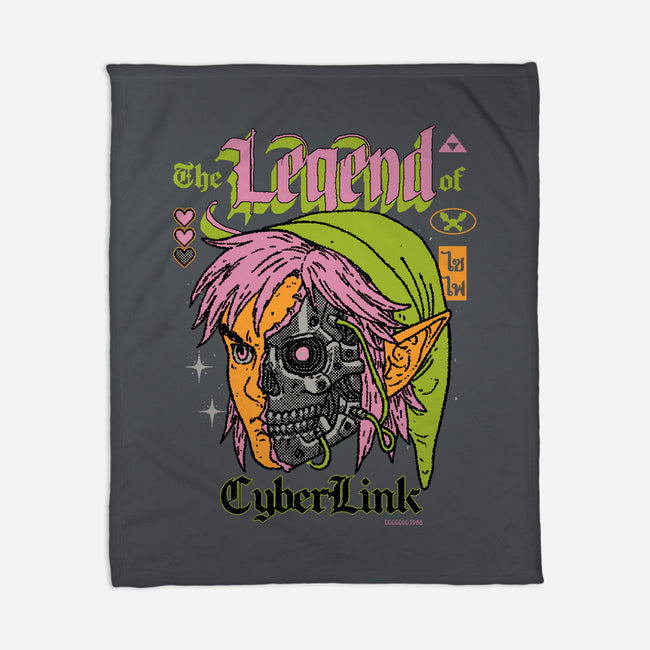 The Legend Of CyberLink-None-Fleece-Blanket-Hafaell