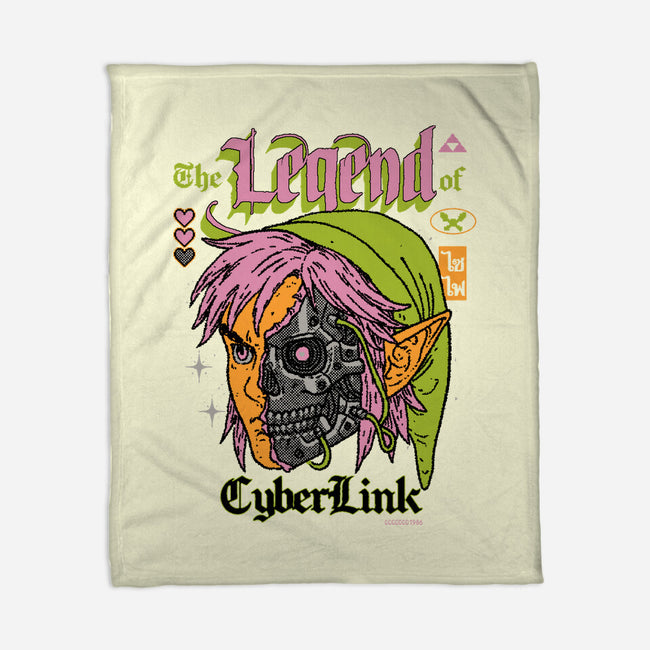 The Legend Of CyberLink-None-Fleece-Blanket-Hafaell