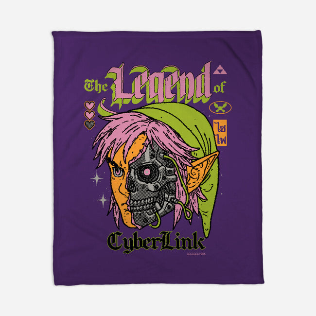 The Legend Of CyberLink-None-Fleece-Blanket-Hafaell