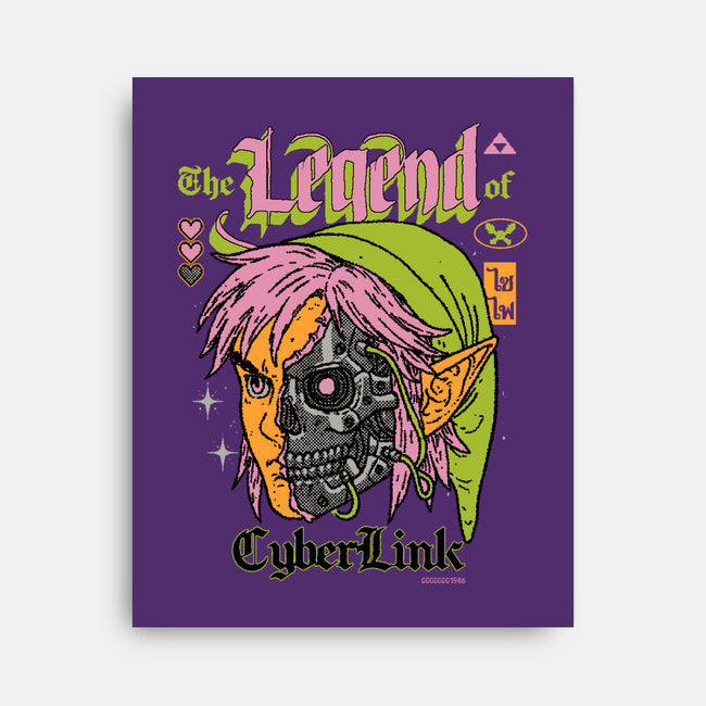 The Legend Of CyberLink-None-Stretched-Canvas-Hafaell