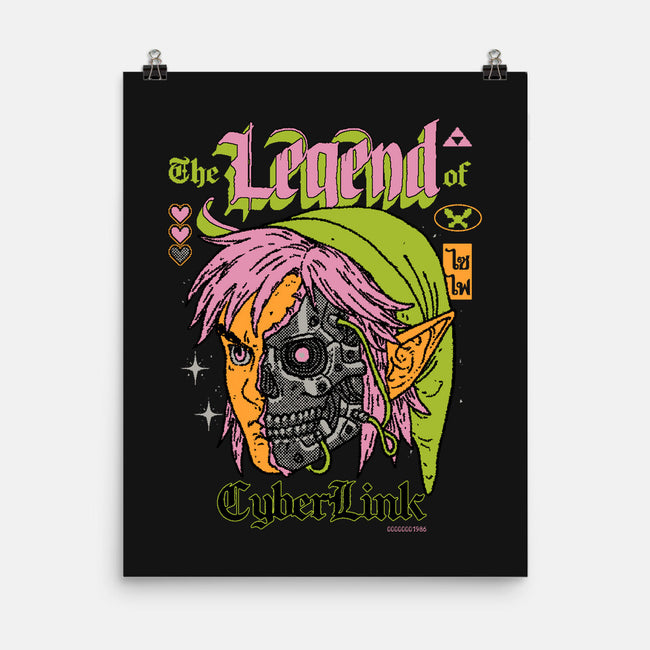 The Legend Of CyberLink-None-Matte-Poster-Hafaell