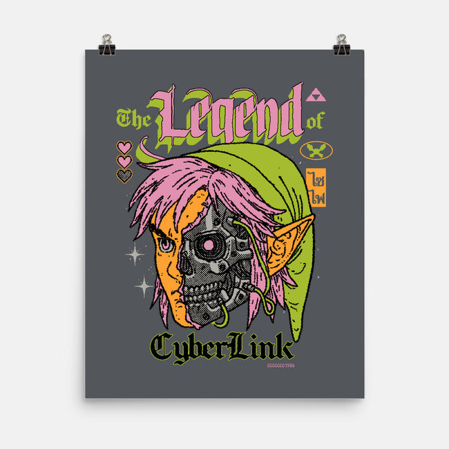 The Legend Of CyberLink-None-Matte-Poster-Hafaell