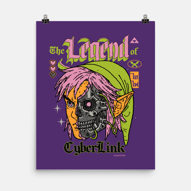 The Legend Of CyberLink-None-Matte-Poster-Hafaell