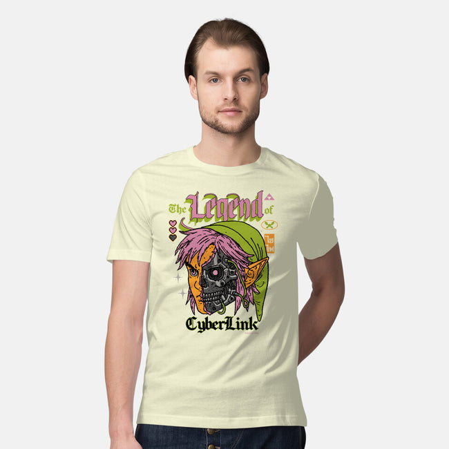 The Legend Of CyberLink-Mens-Premium-Tee-Hafaell