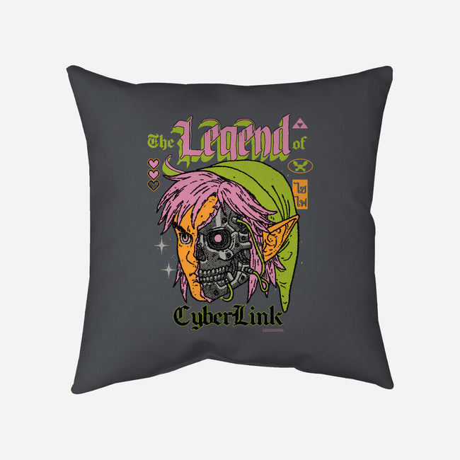 The Legend Of CyberLink-None-Removable Cover w Insert-Throw Pillow-Hafaell