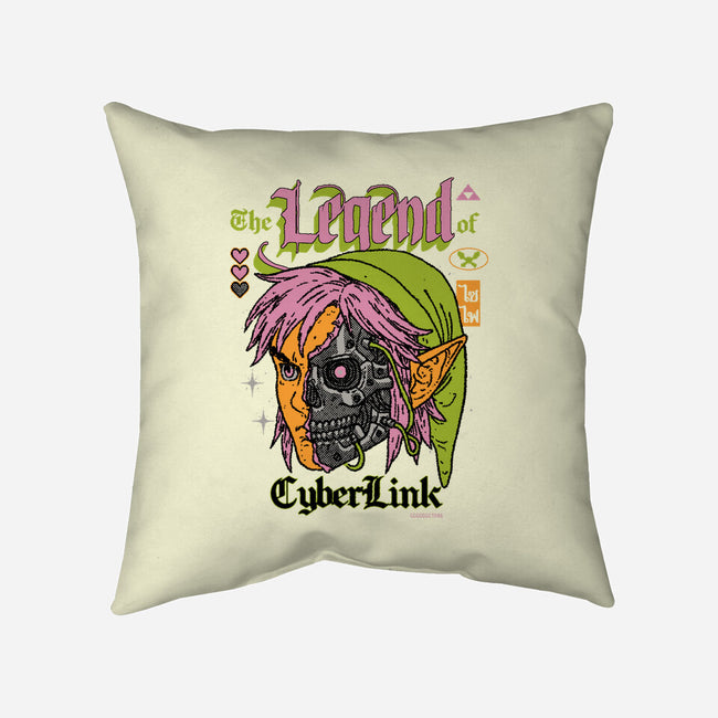 The Legend Of CyberLink-None-Removable Cover w Insert-Throw Pillow-Hafaell