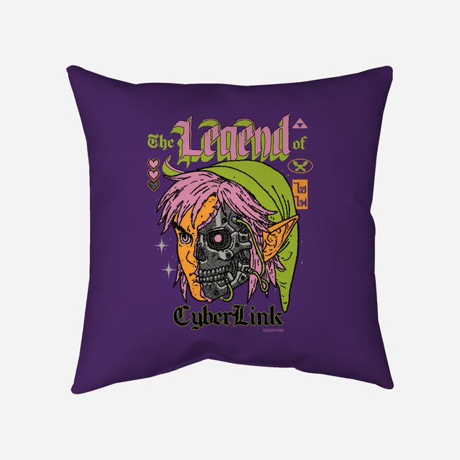 The Legend Of CyberLink-None-Removable Cover w Insert-Throw Pillow-Hafaell