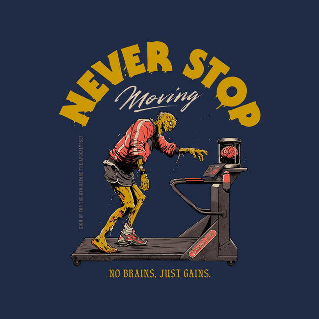 Never Stop Moving-Womens-Fitted-Tee-Hafaell