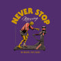 Never Stop Moving-Womens-Fitted-Tee-Hafaell