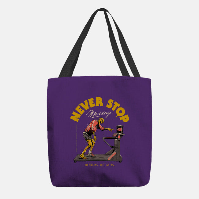 Never Stop Moving-None-Basic Tote-Bag-Hafaell