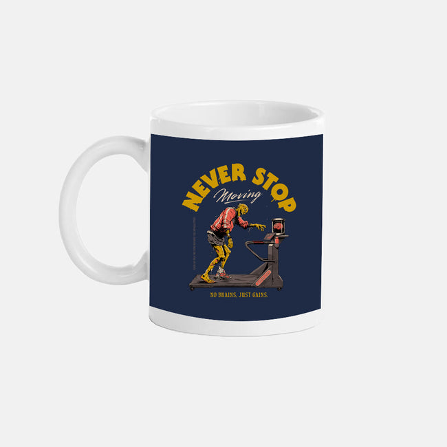 Never Stop Moving-None-Mug-Drinkware-Hafaell