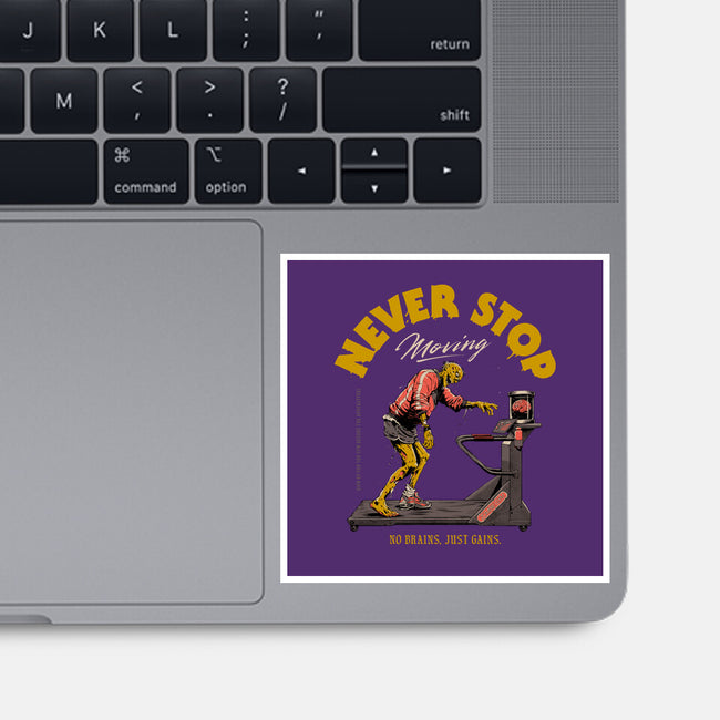 Never Stop Moving-None-Glossy-Sticker-Hafaell