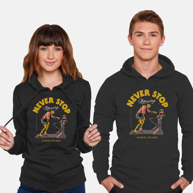 Never Stop Moving-Unisex-Pullover-Sweatshirt-Hafaell