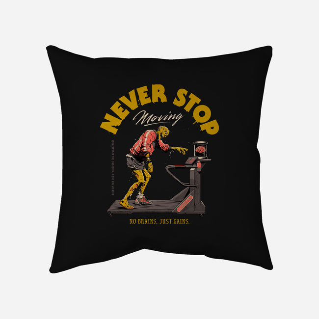 Never Stop Moving-None-Removable Cover w Insert-Throw Pillow-Hafaell