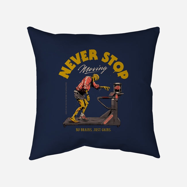 Never Stop Moving-None-Removable Cover w Insert-Throw Pillow-Hafaell
