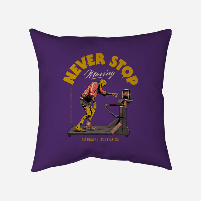 Never Stop Moving-None-Removable Cover w Insert-Throw Pillow-Hafaell