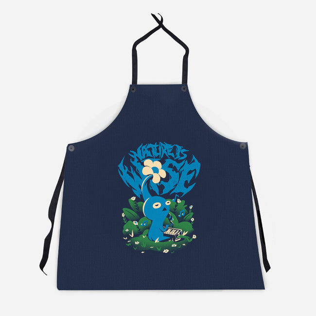 Nature Is Wise-Unisex-Kitchen-Apron-Estudio Horta