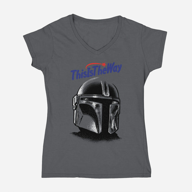 Sweet Way Of Life-Womens-V-Neck-Tee-imisko