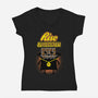 Rise Of The Darkness-Womens-V-Neck-Tee-imisko