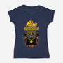 Rise Of The Darkness-Womens-V-Neck-Tee-imisko