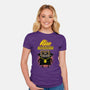 Rise Of The Darkness-Womens-Fitted-Tee-imisko