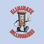 Eliminate Billionaires-None-Adjustable Tote-Bag-RoboMega