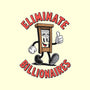 Eliminate Billionaires-None-Adjustable Tote-Bag-RoboMega