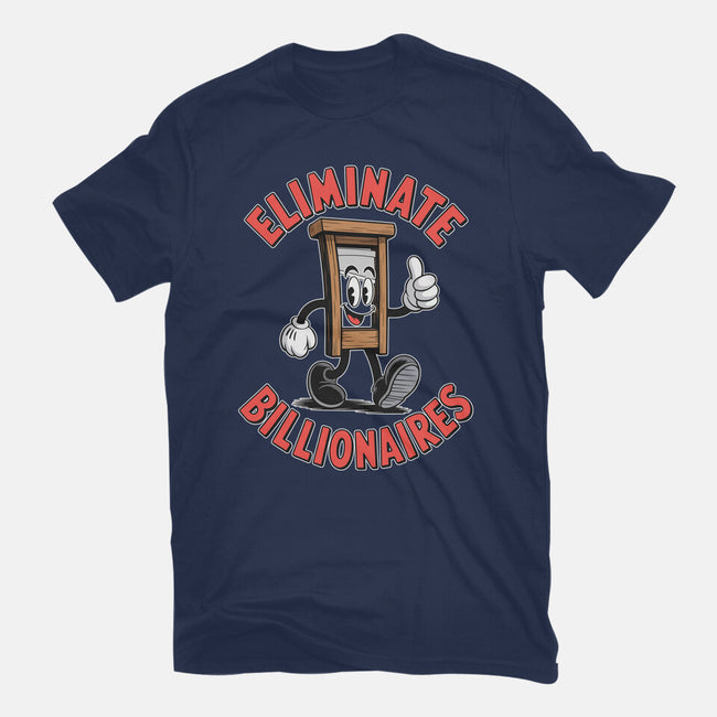 Eliminate Billionaires-Mens-Basic-Tee-RoboMega