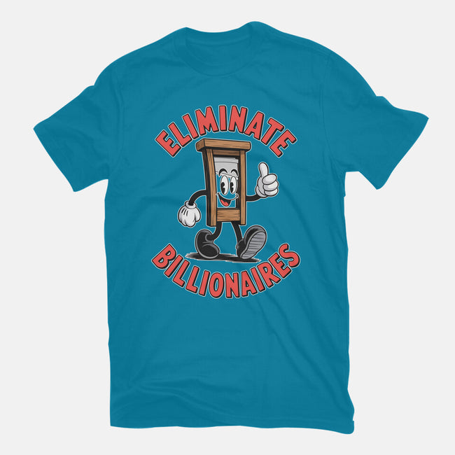 Eliminate Billionaires-Mens-Basic-Tee-RoboMega