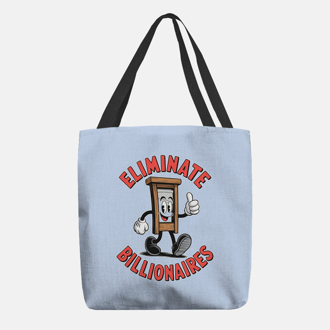 Eliminate Billionaires-None-Basic Tote-Bag-RoboMega