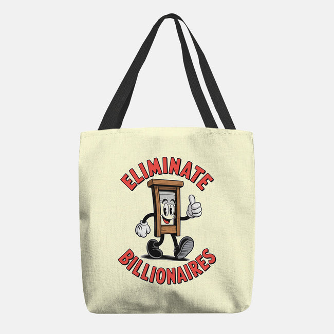 Eliminate Billionaires-None-Basic Tote-Bag-RoboMega