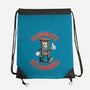 Eliminate Billionaires-None-Drawstring-Bag-RoboMega