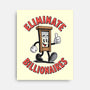 Eliminate Billionaires-None-Stretched-Canvas-RoboMega