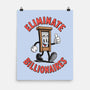 Eliminate Billionaires-None-Matte-Poster-RoboMega