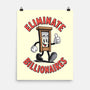 Eliminate Billionaires-None-Matte-Poster-RoboMega