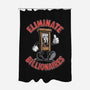 Eliminate Billionaires-None-Polyester-Shower Curtain-RoboMega